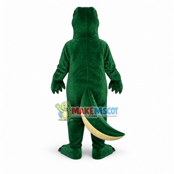 Green Tyrannosaurus Mascot Costume Green Tyrannosaurus Mascot Costume
