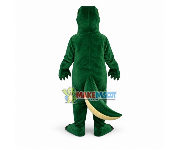 Green Tyrannosaurus Mascot Costume Green Tyrannosaurus Mascot Costume