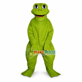 Green Tree Frog Mascot Costume 