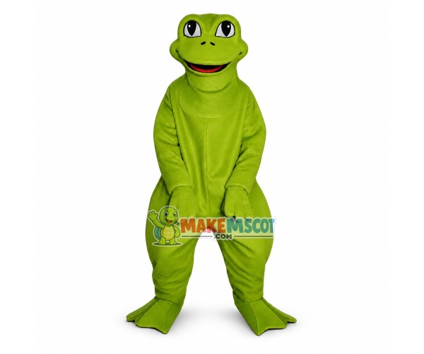 Green Tree Frog Mascot Costume Green Tree Frog Mascot Costume