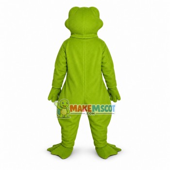 Green Tree Frog Mascot Costume 
