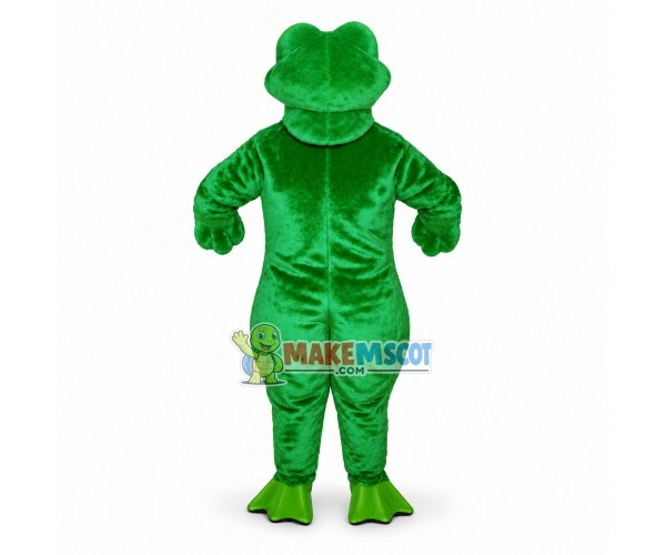 Croaking Tree Frog Mascot Costume Croaking Tree Frog Mascot Costume