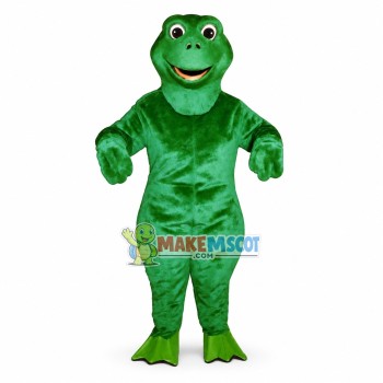 Realistic Frog Mascot Costume 