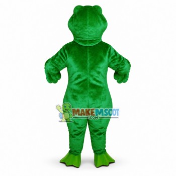 Realistic Frog Mascot Costume Realistic Frog Mascot Costume