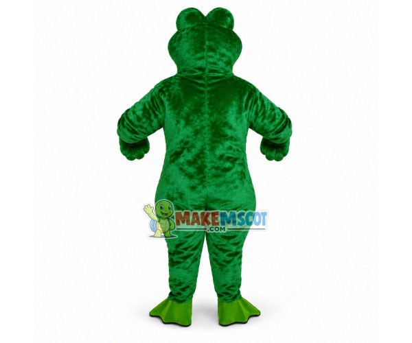 Real-Life Green Tree Frog Mascot Costume Real-Life Green Tree Frog Mascot Costume