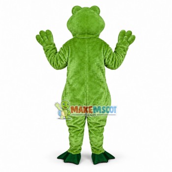 Adult Plush Frog Mascot Costume Adult Plush Frog Mascot Costume