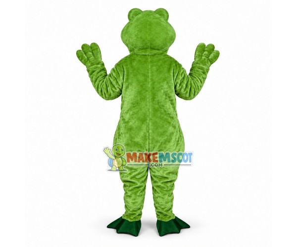 Adult Plush Frog Mascot Costume Adult Plush Frog Mascot Costume