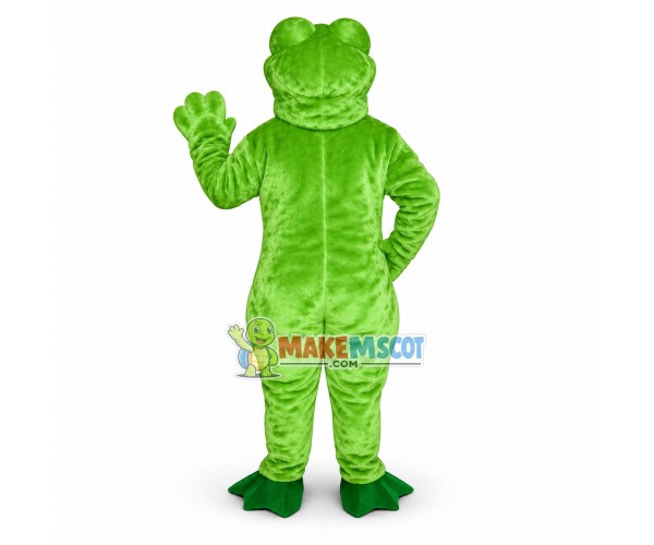 Lazy Frog Mascot Costume Lazy Frog Mascot Costume