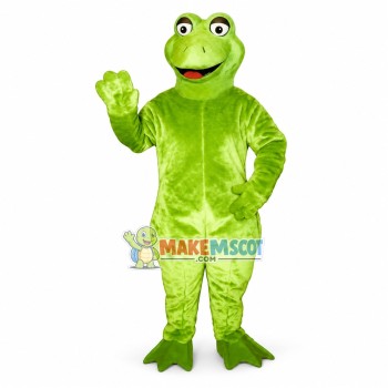 Hungry Frog Mascot Costume 