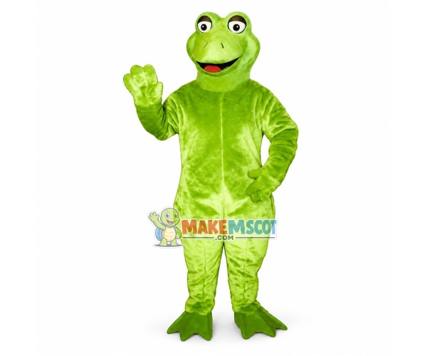 Hungry Frog Mascot Costume Hungry Frog Mascot Costume
