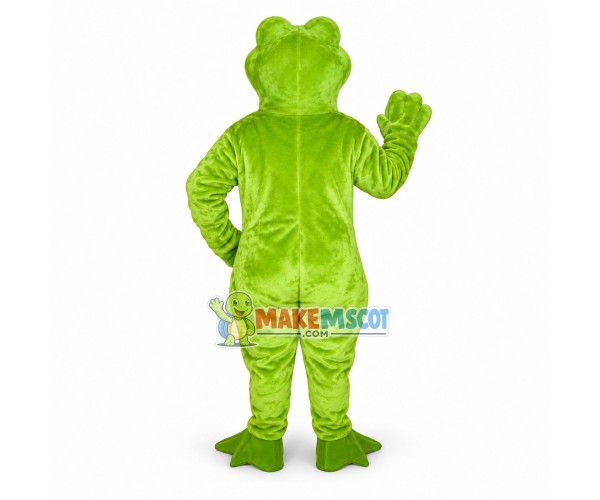 Hungry Frog Mascot Costume Hungry Frog Mascot Costume