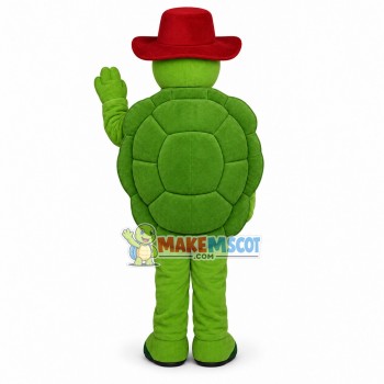 Terry the Turtle Mascot Costume Terry the Turtle Mascot Costume