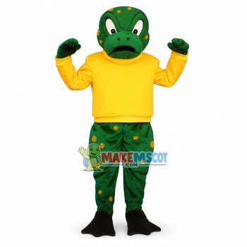 Tough Toad Mascot Costume Tough Toad Mascot Costume