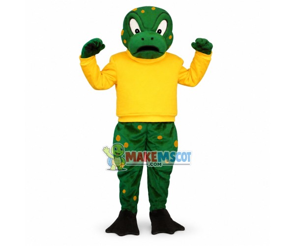 Tough Toad Mascot Costume Tough Toad Mascot Costume