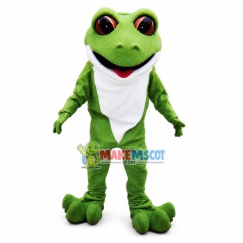 Realistic Lovely Red Eyed Tree Frog Mascot Costume 