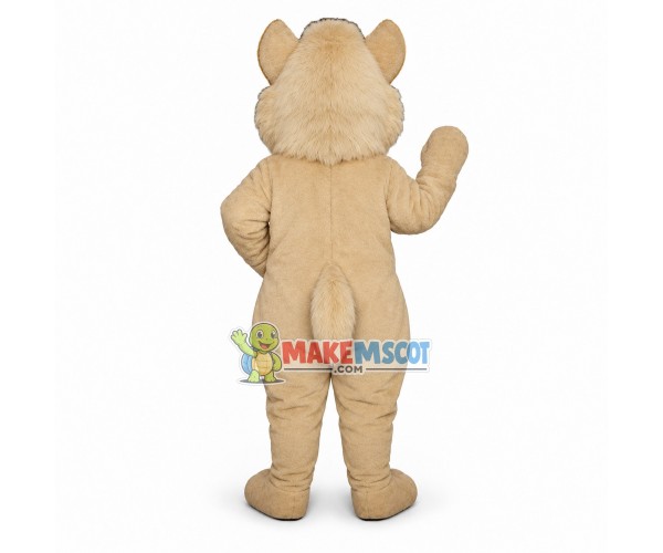 Hairy Baby Wolf Mascot Costume 