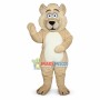 Hairy Baby Wolf Mascot Costume 