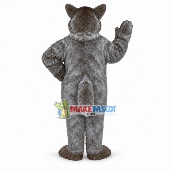 Big Bad Wolf Long Plush Mascot Costume Big Bad Wolf Long Plush Mascot Costume
