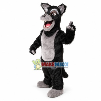 Real-life Big Bad Wolf Mascot Cartoon Character Costume Real-life Big Bad Wolf Mascot Cartoon Character Costume