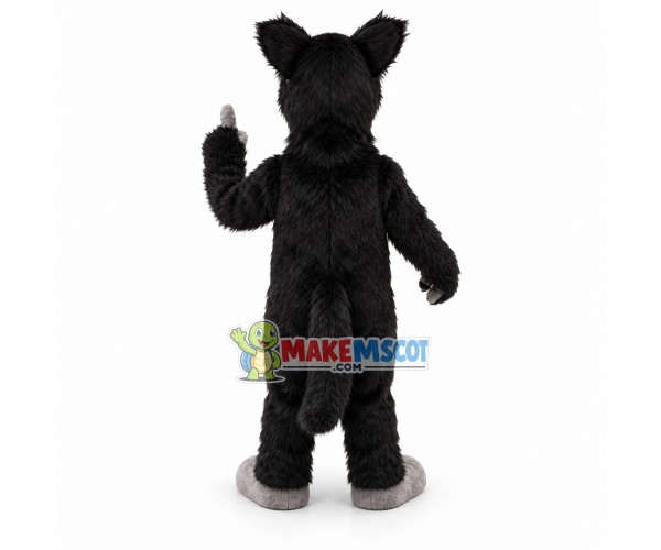 Real-life Big Bad Wolf Mascot Cartoon Character Costume Real-life Big Bad Wolf Mascot Cartoon Character Costume