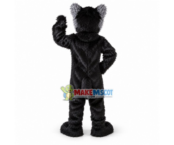 Howling Wolverine Mascot Costume Howling Wolverine Mascot Costume