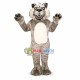 Fierce Grey Wolf Mascot Costume Fierce Grey Wolf Mascot Costume