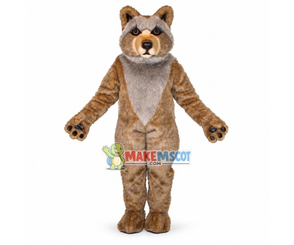 Real-life Coyote Mascot Costume Real-life Coyote Mascot Costume