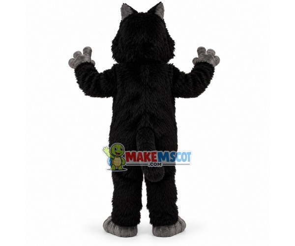 Wily Wolf Mascot Costume 