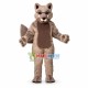 Adult Plush Gray Wolf Pup With Blue Eyes Mascot Costume Adult Plush Gray Wolf Pup With Blue Eyes Mascot Costume