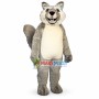 Silly Wolf Mascot Costume 