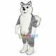 Arctic Sled Wolf Mascot Costume 