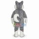 Arctic Sled Wolf Mascot Costume 