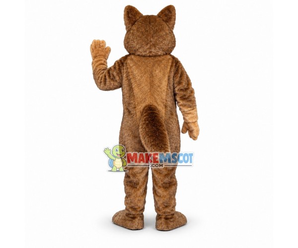 Realistic Red Wolf Mascot Costume Realistic Red Wolf Mascot Costume