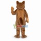 Realistic Red Wolf Mascot Costume Realistic Red Wolf Mascot Costume