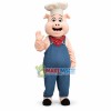 Lovely Cook Pig Mascot Costume 