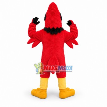 Cardinal Bird Mascot Costume 