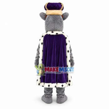 University Duke Dog Mascot Costume 