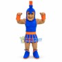 Blue & Orange Trojan Mascot Costume 