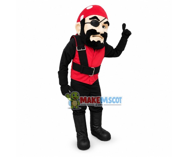 Pirate Mascot Costume Pirate Mascot Costume