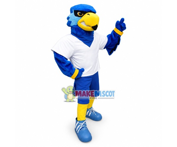 Sport Blue Sea Hawk Mascot Costume Sport Blue Sea Hawk Mascot Costume