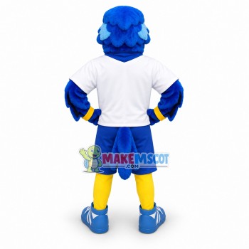 Sport Blue Sea Hawk Mascot Costume Sport Blue Sea Hawk Mascot Costume