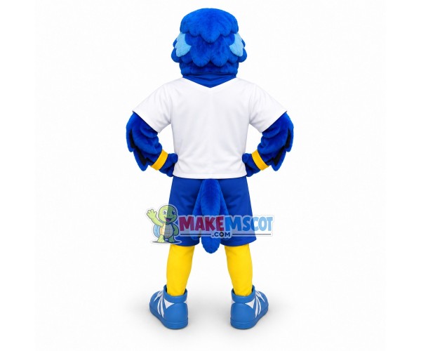 Sport Blue Sea Hawk Mascot Costume Sport Blue Sea Hawk Mascot Costume