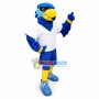Sport Blue Sea Hawk Mascot Costume 