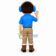 Music Man Mascot Costume Music Man Mascot Costume
