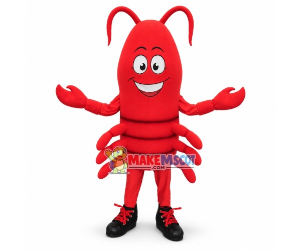 Sports Crawfish Mascot Costume Sports Crawfish Mascot Costume