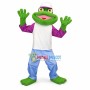Fashionable Big Mouth Frog Mascot Costume 
