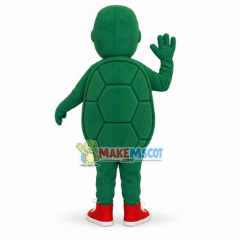 Lovely Green Turtle Mascot Adult Costume Lovely Green Turtle Mascot Adult Costume