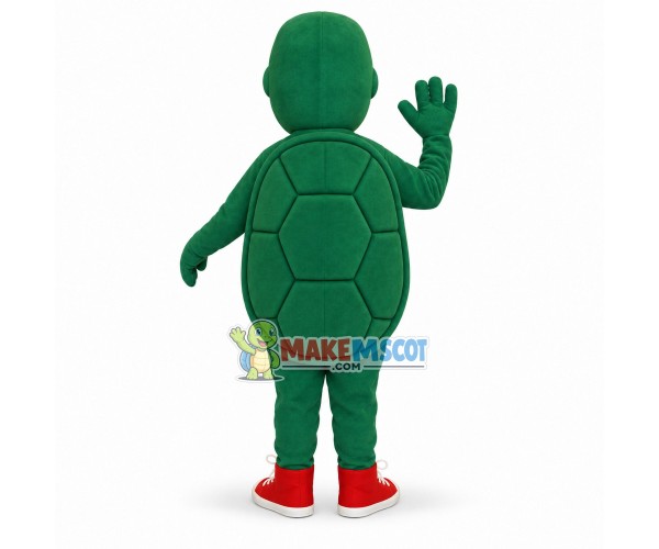 Lovely Green Turtle Mascot Adult Costume Lovely Green Turtle Mascot Adult Costume