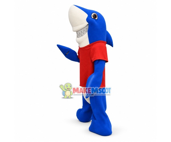 Smiley the Shark Mascot Costume Smiley the Shark Mascot Costume
