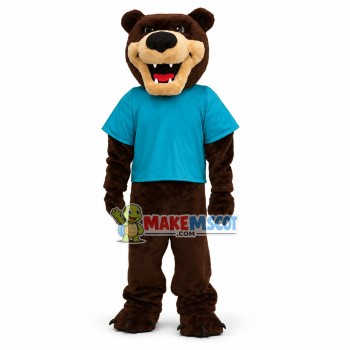Lovely Grizzly Mascot Costume 